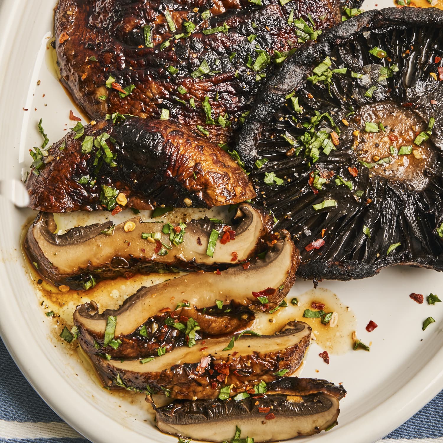 Portobello steak recipe top